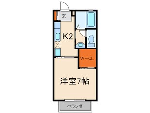 バリュ－ジュ芦屋川の物件間取画像